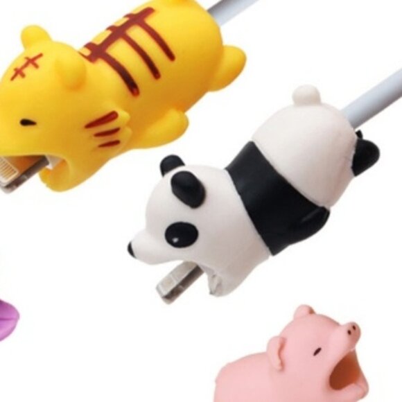 Panda Bear iPhone / Android Charger Cable Protector - Picture 4 of 5